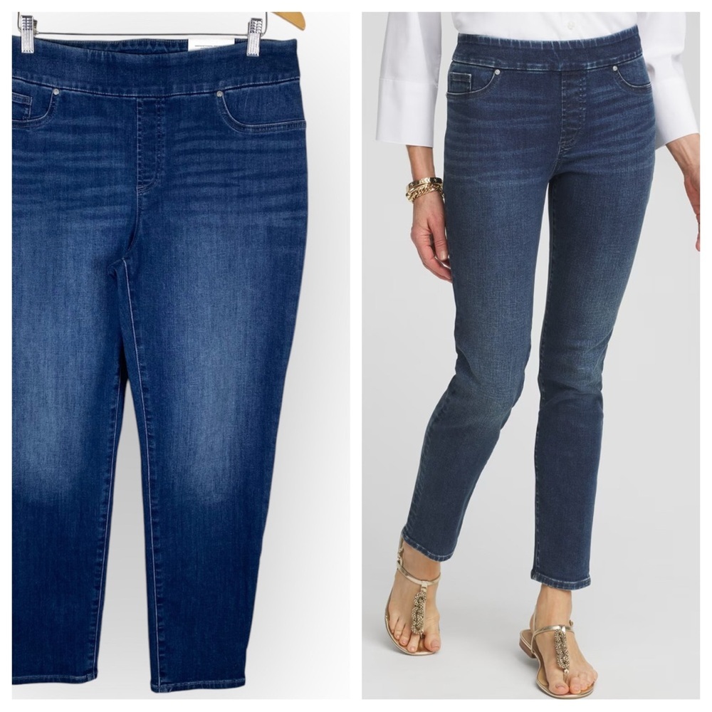 NWT Chico’s Pull On Ankle Jeggings size 12R